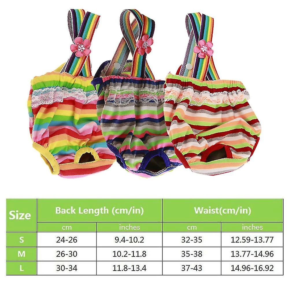 Unbranded 3 Pcs Pet Dog Cat Short Physiologique Doggy Kitten Sous-vêtements Pantalons Couches Strip Design Resserrer La Sangle Slips Sanitaires 5 Unbranded 3 Pcs Pet Dog Cat Short Physiologique Doggy Kitten Sous-vêtements Pantalons Couches Strip Design Resserrer La Sangle Slips Sanitaires – Image 5