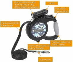 Unbranded 8m Dog Leash Ceinture Rétractable Laisse Avec Lampe De Poche Amovible, Poignée Antidérapante Pour 9 Unbranded 8m Dog Leash Ceinture Rétractable Laisse Avec Lampe De Poche Amovible, Poignée Antidérapante Pour -nourriture pour chien boutique 208473477 max