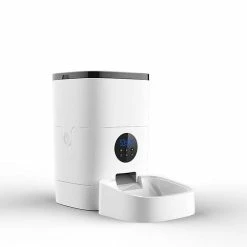 Unbranded 6L Chargeur Automatique Pour Animaux De Compagnie Smart Cat Dog Food Dispenser Télécommande APP Timer| Alimentation Des Chats