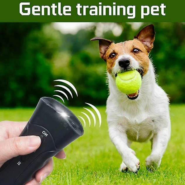Kingback Pet Gentle Ultrasonic Anti Dog Barking Pet Trainer Led Light Gentle Chaser-style 2 Kingback Pet Gentle Ultrasonic Anti Dog Barking Pet Trainer Led Light Gentle Chaser-style – Image 2