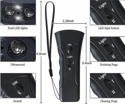 Unbranded Pet Gentle Ultrasonic Anti Dog Barking Pet Trainer Led Light Gentle Chaser-style 7 Unbranded Pet Gentle Ultrasonic Anti Dog Barking Pet Trainer Led Light Gentle Chaser-style -nourriture pour chien boutique 210741049 max