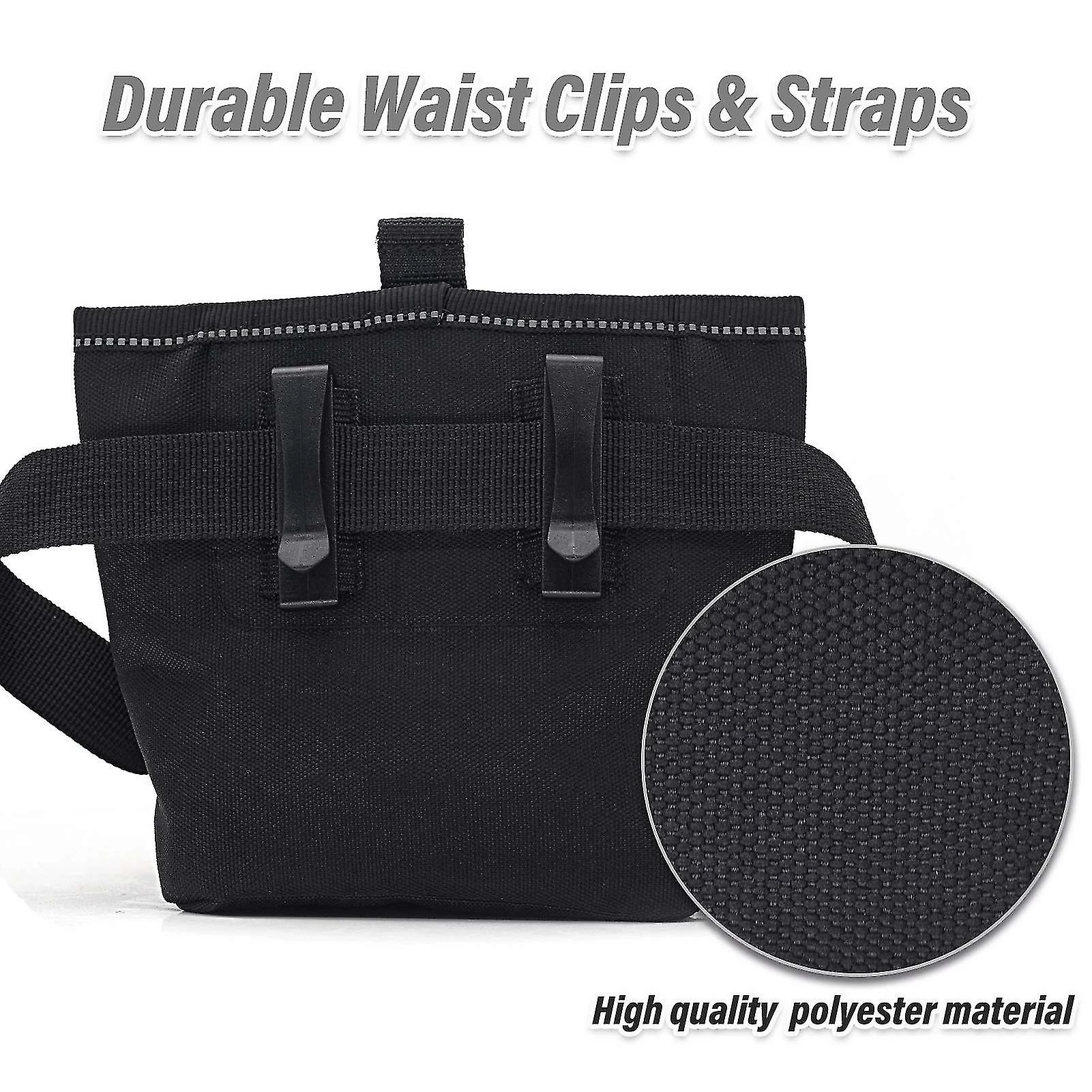 TIANREN Dog Training Treat Pouch Bag Pet Puppy Treat Snack Bags Dog Treat Carrier Bait Walking Bag 5 TIANREN Dog Training Treat Pouch Bag Pet Puppy Treat Snack Bags Dog Treat Carrier Bait Walking Bag – Image 5