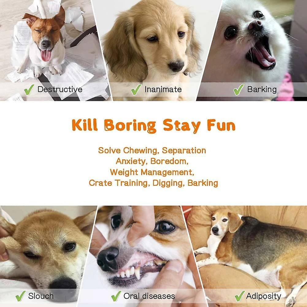 Tinor 2 Pack Dog Toys Puppy Chew Toys Teething Dog Bones Durable Tough Interactive Pet Toys For Small Dogs Sheep Shaped Christmas Dog Birthday Giftorange 2 Tinor 2 Pack Dog Toys Puppy Chew Toys Teething Dog Bones Durable Tough Interactive Pet Toys For Small Dogs Sheep Shaped Christmas Dog Birthday Giftorange – Image 2