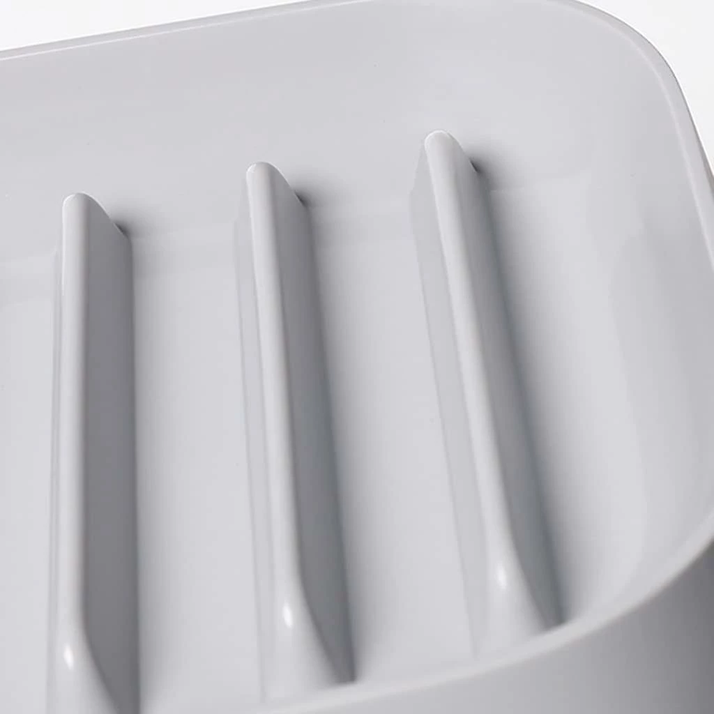 Tinor Puppy Bowl, Dog Slow Eating Anti Slip Durable Puzzle Bowl Plastic Feeder Dish Pet Supplies With Baffle Design Dog Puzzle Plates - Gris 4 Tinor Puppy Bowl, Dog Slow Eating Anti Slip Durable Puzzle Bowl Plastic Feeder Dish Pet Supplies With Baffle Design Dog Puzzle Plates - Gris – Image 4