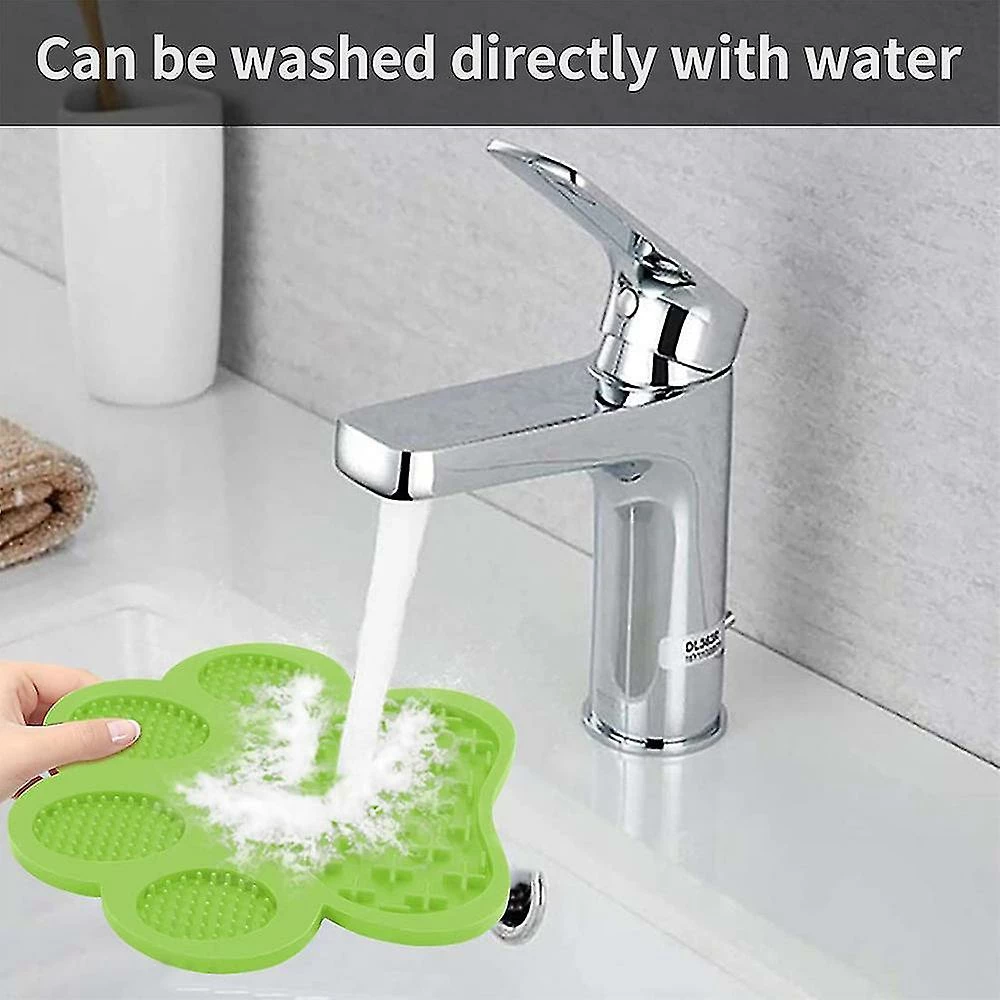 Sevenprin Puppy Dog Cat Lick Mat Slow Treater Mat Avec Ventouse Pour Douche Pour Animaux De Compagnie 4 Sevenprin Puppy Dog Cat Lick Mat Slow Treater Mat Avec Ventouse Pour Douche Pour Animaux De Compagnie – Image 4