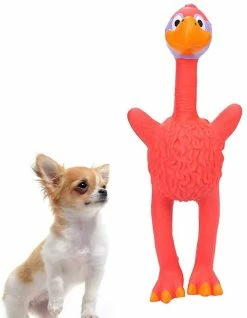 Unbranded Pet Molar Toy Latex Chew Toy Animals Shapes Training Toy For Pet Cat Dog Interactive Tooth Cleaning Supplies (rouge) -nourriture pour chien boutique 229257595 max