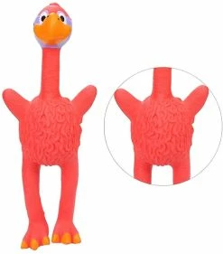 Unbranded Pet Molar Toy Latex Chew Toy Animals Shapes Training Toy For Pet Cat Dog Interactive Tooth Cleaning Supplies (rouge) -nourriture pour chien boutique 229257599 max