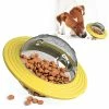 Island Dog Toy Ball Non Toxique Resistant Toy Ball Pour Chiens Chiots Dog Food Treat Feeder Tooth Cleaning Ball Dog Exercise Game Ball Iq Training Ball