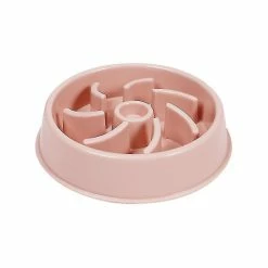 Unbranded Dog Feeder Slow Eating Pet Bowl, Chien Pet Slow Feederpink