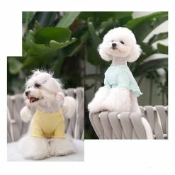 Unbranded T-shirt Summer Dog, T-shirt Sweet Wind Wave Half -nourriture pour chien boutique 248391411 max