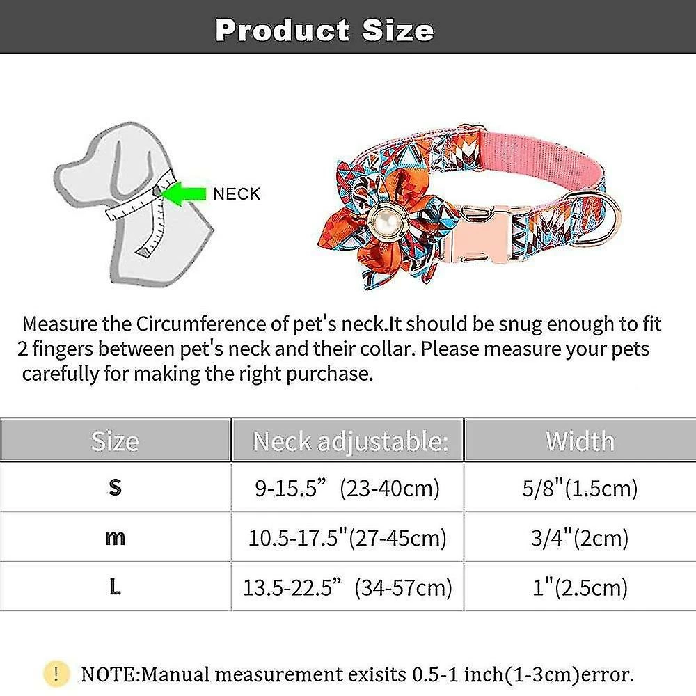 Liangnv Flower Girl Dog Collier Détachable Décoration Florale Réglable Mignon Collier Chien 2 Liangnv Flower Girl Dog Collier Détachable Décoration Florale Réglable Mignon Collier Chien – Image 2