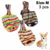Wonderful Fong Fong 3 Pcs Pet Dog Cat Short Physiologique Doggy Kitten Sous-vêtements Pantalons Couches Conception Denière Resserrer La Sangle Slips Sanitaires