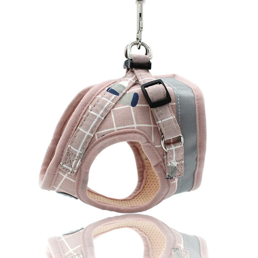 Unbranded Pet Dog Leash Gilet Réglable Réfléchissant Doux Respirant Plaid Collier Chiot Pour Petits Moyens Grands Chiens 2 Unbranded Pet Dog Leash Gilet Réglable Réfléchissant Doux Respirant Plaid Collier Chiot Pour Petits Moyens Grands Chiens – Image 2