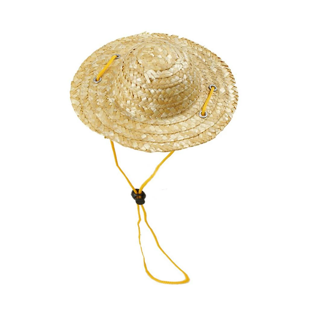 Unbranded 4 Pcs Pet Dog Cat Cool Costume Mode Été Lunettes De Soleil Collier Chaîne Chapeau De Paille 4 Unbranded 4 Pcs Pet Dog Cat Cool Costume Mode Été Lunettes De Soleil Collier Chaîne Chapeau De Paille – Image 4