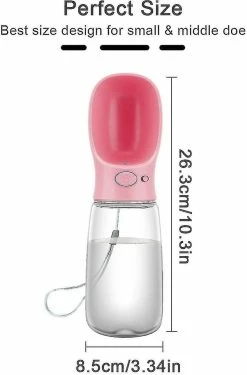 Unbranded Bouteille D’eau Portable Pour Chien, 550ml Dog Walking Travel Bottle Puppy Water Leakproof Water 4 Unbranded Bouteille D’eau Portable Pour Chien, 550ml Dog Walking Travel Bottle Puppy Water Leakproof Water -nourriture pour chien boutique 260007159 max