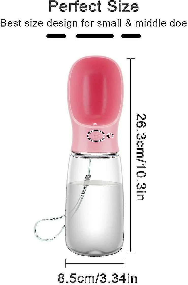 Unbranded Bouteille D’eau Portable Pour Chien, 550ml Dog Walking Travel Bottle Puppy Water Leakproof Water 2 Unbranded Bouteille D’eau Portable Pour Chien, 550ml Dog Walking Travel Bottle Puppy Water Leakproof Water – Image 2