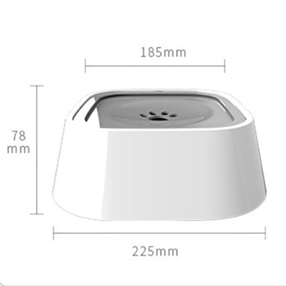 Waytogo Pet Dog Cat Bol D’eau De Taille Universelle Pas De Déversement Eau Potable Lente Antidérapant Distributeur D’eau Anti-goutte 2 Waytogo Pet Dog Cat Bol D’eau De Taille Universelle Pas De Déversement Eau Potable Lente Antidérapant Distributeur D’eau Anti-goutte – Image 2