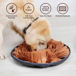 Unbranded Dog Snuffle Mat Peut Soulager Le Stress Pour Les Chiens Animaux Ie112 (marron) -nourriture pour chien boutique 268546820 max