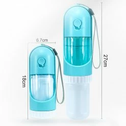 Sevenprin Portable 2-en-1 Conception Coulissante Pet Dog Water Bottle Food Container Économisez De L’espace -nourriture pour chien boutique 273437822 max