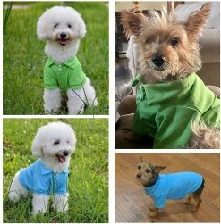 Piao Dog Shirts Pyjama D’été, T-shirts Pour Chiens Cat Apparel Puppy Vest Cotton Shirts Pet Respirant Doux Vêtements De Base Pour Petits Chiens De Taille Moyenne -nourriture pour chien boutique 278951900 max