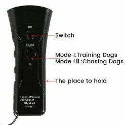 Unbranded Pet Gentle Ultrasonic Anti Dog Barking Trainer Led Light Gentle Chaser Device Repeller 8 Unbranded Pet Gentle Ultrasonic Anti Dog Barking Trainer Led Light Gentle Chaser Device Repeller -nourriture pour chien boutique 279829687 max
