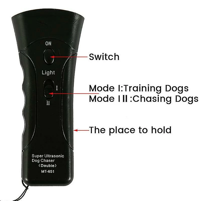 Unbranded Pet Gentle Ultrasonic Anti Dog Barking Trainer Led Light Gentle Chaser Device Repeller 4 Unbranded Pet Gentle Ultrasonic Anti Dog Barking Trainer Led Light Gentle Chaser Device Repeller – Image 4