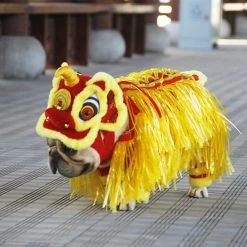 Unbranded Puppy Clothes Dancing Lion Cosplay Clothing Chinese Style New Year Pet Dog Costume Pet Supplies -nourriture pour chien boutique 280815985 max