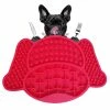 XD Dog Lick Pad, Silicone Slow Treater Mat Feeder Mat Peanut Butter Mat