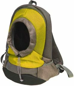 Unbranded Portable Pet Dog Cat Backpack Carrier Head Out Travel Chest Bag Double-shoulder