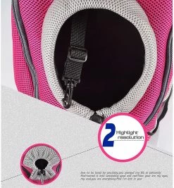 Unbranded Portable Pet Dog Cat Backpack Carrier Head Out Travel Chest Bag Double-shoulder -nourriture pour chien boutique 284563287 max