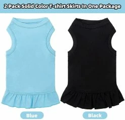 Yskaze 2 Pack Blank Dog Shirt Skirt - Vêtements Mignons Doux Respirants Pour Animaux De Compagnie, Robe Sans Manches Pour Filles, T-shirts Pour Chiens Vêtements, Tenues Pour Chiens, Chemise De Chien Unie Pour Pu 7 Yskaze 2 Pack Blank Dog Shirt Skirt - Vêtements Mignons Doux Respirants Pour Animaux De Compagnie, Robe Sans Manches Pour Filles, T-shirts Pour Chiens Vêtements, Tenues Pour Chiens, Chemise De Chien Unie Pour Pu -nourriture pour chien boutique 284659509 max