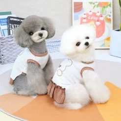 Yskaze 2 Pack Dog T-shirts & Dress Cooling Waffle Puppy Kitten Sleeveless Vest Respirant Dog Cat Vest For Spring Summer Pet Tee Shirt Cute Dog Apparel -nourriture pour chien boutique 284659865 max