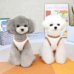 Yskaze 2 Pack Dog T-shirts & Dress Cooling Waffle Puppy Kitten Sleeveless Vest Respirant Dog Cat Vest For Spring Summer Pet Tee Shirt Cute Dog Apparel -nourriture pour chien boutique 284659997 max