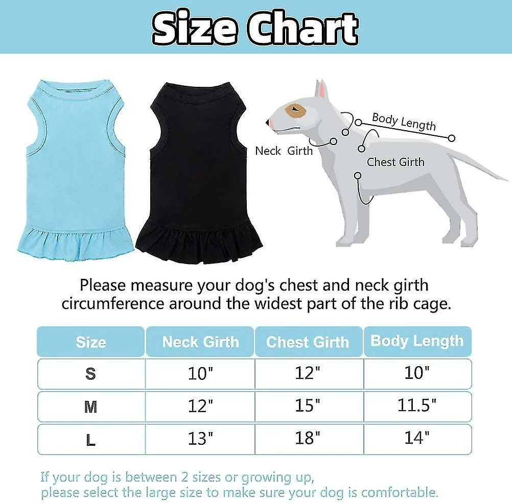 Ksalfye 2 Pack Blank Dog Shirt Skirt - Vêtements Mignons Doux Respirants Pour Animaux De Compagnie, Robe Sans Manches Pour Filles, T-shirts Pour Chiens Vêtements, Tenues Pour Chiens, Chemise De Chien Unie Pour Pu 2 Ksalfye 2 Pack Blank Dog Shirt Skirt - Vêtements Mignons Doux Respirants Pour Animaux De Compagnie, Robe Sans Manches Pour Filles, T-shirts Pour Chiens Vêtements, Tenues Pour Chiens, Chemise De Chien Unie Pour Pu – Image 2