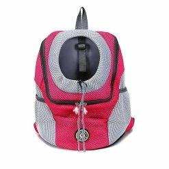 Unbranded Pet Outdoor Travel Backpack Cat Chest Folding Bag Pet Dog Backpack