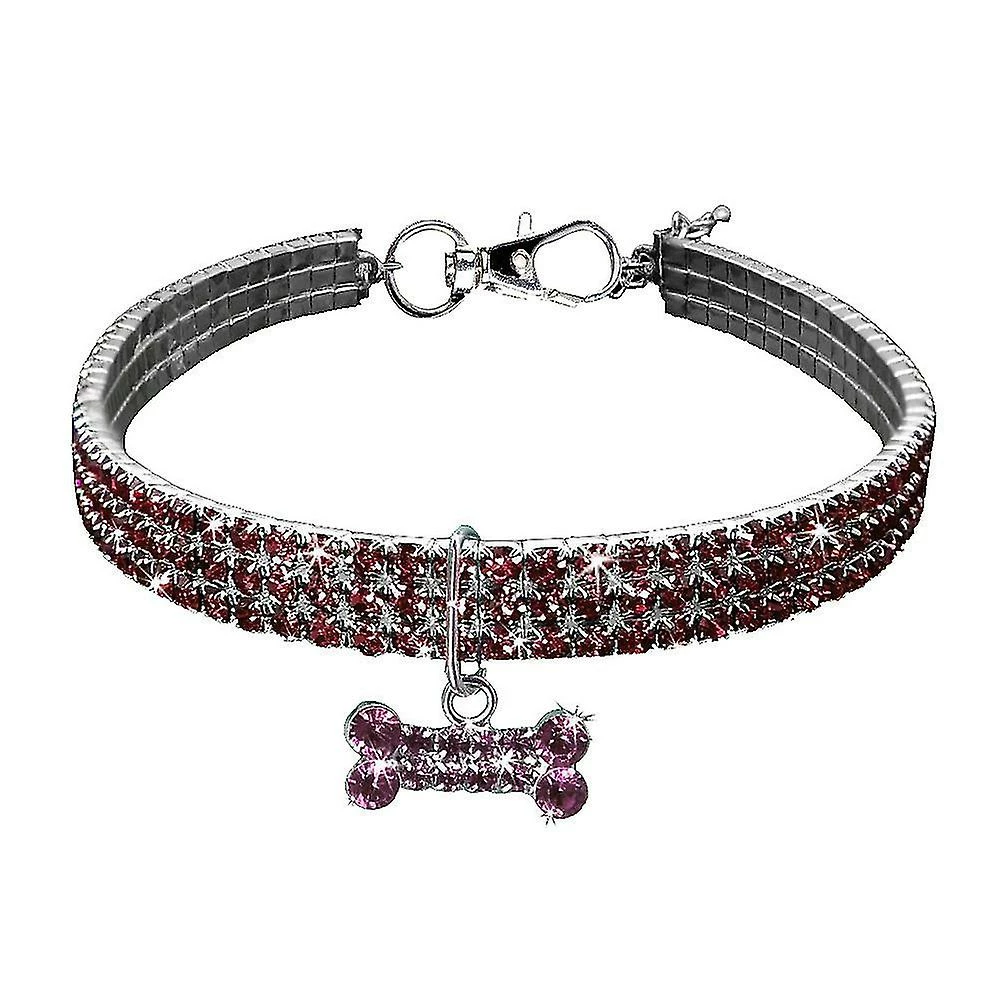 Unbranded Mignon Mini Pet Dog Bling Rhinestone Chocker Colliers Fancy Dog Collier 1 Unbranded Mignon Mini Pet Dog Bling Rhinestone Chocker Colliers Fancy Dog Collier