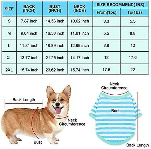 Yskaze 4 Pièces Chemise De Chien Petit Chien Rayé T Shirt Pet Apparel Puppy Sweatshirt Dog Vêtements Pour Chiens De Petite à Moyenne Taille 3 Yskaze 4 Pièces Chemise De Chien Petit Chien Rayé T Shirt Pet Apparel Puppy Sweatshirt Dog Vêtements Pour Chiens De Petite à Moyenne Taille – Image 3