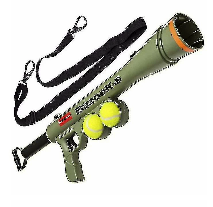 Unbranded Zysd Dog Tennis Gun Launcher Avec 2 Balles Grinçantes Pet Play / Get / Throw 1 Unbranded Zysd Dog Tennis Gun Launcher Avec 2 Balles Grinçantes Pet Play / Get / Throw