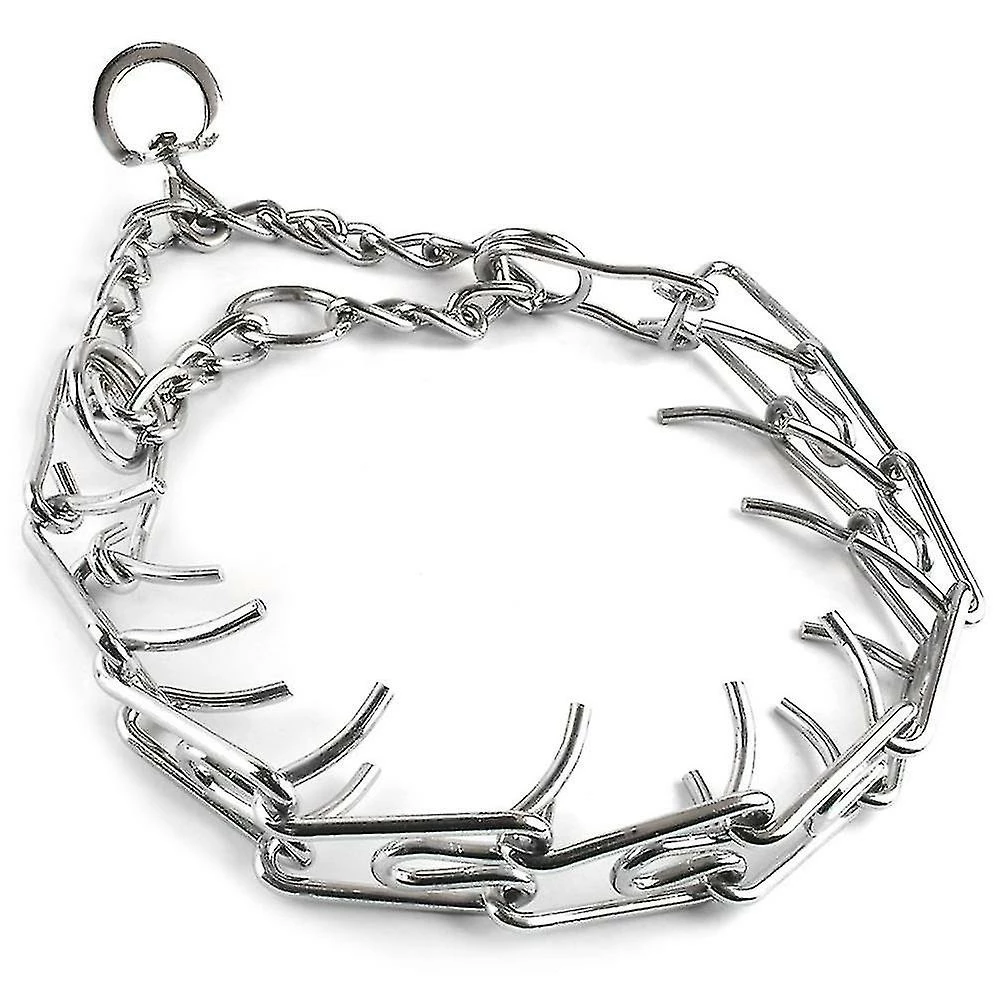 Unbraned Fishtail Clip Training Dog Chain Stimulation Chain Collier Pour Chien, Fishtail Clip Cap, 4.0mm * 60cm 1 Unbraned Fishtail Clip Training Dog Chain Stimulation Chain Collier Pour Chien, Fishtail Clip Cap, 4.0mm * 60cm