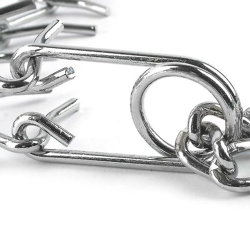 Unbraned Fishtail Clip Training Dog Chain Stimulation Chain Collier Pour Chien, Fishtail Clip Cap, 4.0mm * 60cm 2 Unbraned Fishtail Clip Training Dog Chain Stimulation Chain Collier Pour Chien, Fishtail Clip Cap, 4.0mm * 60cm – Image 2