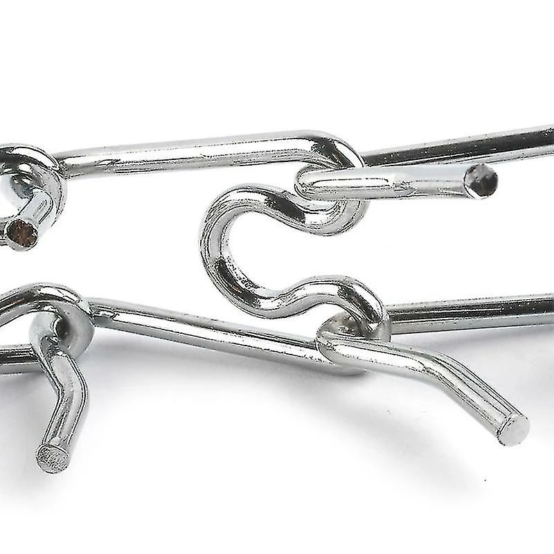 Unbraned Fishtail Clip Training Dog Chain Stimulation Chain Collier Pour Chien, Fishtail Clip Cap, 4.0mm * 60cm 3 Unbraned Fishtail Clip Training Dog Chain Stimulation Chain Collier Pour Chien, Fishtail Clip Cap, 4.0mm * 60cm – Image 3