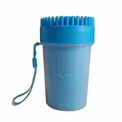 Unbraned Dog Paw Cleaner 2 En 1 Silicone Dog Paw Cleaning Cup Brosse De Nettoyage Portable Pour Animaux De Compagnie