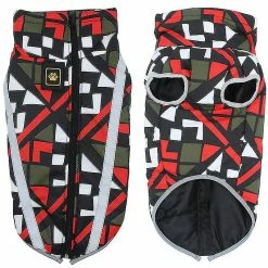 Antemall Pet Dog Imperméable à L’eau Vêtements Chauds Rembourré Zip Manteau Veste Veste Vêtements -nourriture pour chien boutique 296654010 max