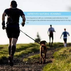 Hrhm Jogging Dog Leash Upgrade Mains Libres Laisse Pour Chien, Ceinture Réglable -nourriture pour chien boutique 297550533 max