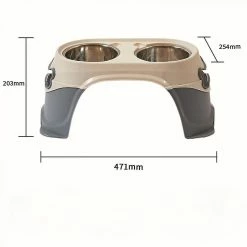 JUSTUP Pet Elevated Dog Bowl Pet Food Bowl En Acier Inoxydable Dog Bowl Cat Eau Potable 4 JUSTUP Pet Elevated Dog Bowl Pet Food Bowl En Acier Inoxydable Dog Bowl Cat Eau Potable -nourriture pour chien boutique 300193780 max