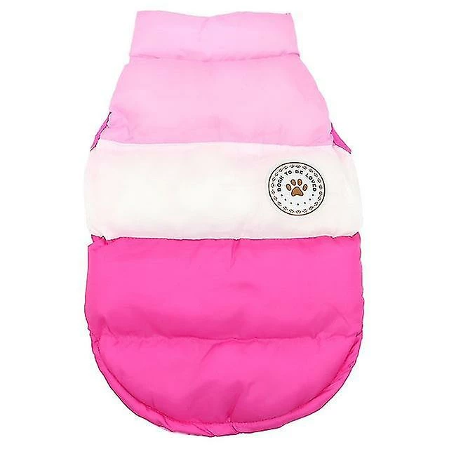 Unbranded (S) Vêtements De Chien Chauds Pour Français Bulldog Pug Chihuahua Winter Dog Coat Jacket Couleur Rose Rouge 1 Unbranded (S) Vêtements De Chien Chauds Pour Français Bulldog Pug Chihuahua Winter Dog Coat Jacket Couleur Rose Rouge