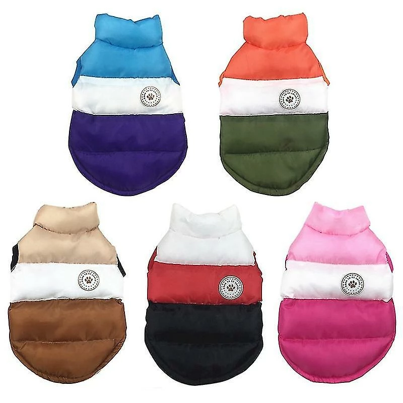 Unbranded (S) Vêtements De Chien Chauds Pour Français Bulldog Pug Chihuahua Winter Dog Coat Jacket Couleur Rose Rouge 3 Unbranded (S) Vêtements De Chien Chauds Pour Français Bulldog Pug Chihuahua Winter Dog Coat Jacket Couleur Rose Rouge – Image 3