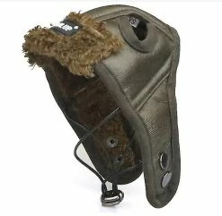 Unbranded (XL) Warm Dog Pilot Hat Cuir Pet Dog Cap Pour Grand Chiot Chien Chapeaux Couleur Vert