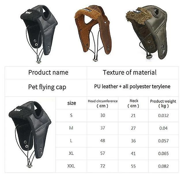 Unbranded (XL) Warm Dog Pilot Hat Cuir Pet Dog Cap Pour Grand Chiot Chien Chapeaux Couleur Vert 2 Unbranded (XL) Warm Dog Pilot Hat Cuir Pet Dog Cap Pour Grand Chiot Chien Chapeaux Couleur Vert – Image 2