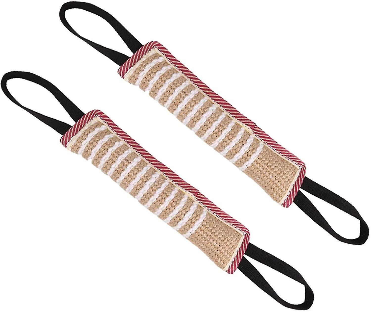 Unbranded 2 Pièces Dog Tug Toy, Jouet De Traction Durable Avec 2 Poignées Fortes Pour Les Chiens De Taille Moyenne à Grande 1 Unbranded 2 Pièces Dog Tug Toy, Jouet De Traction Durable Avec 2 Poignées Fortes Pour Les Chiens De Taille Moyenne à Grande